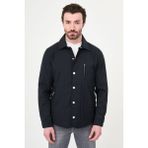 MCR Kapitone Slim Fit Gömlek Yaka Çıtçıtlı Erkek Mont - Lacivert - 48