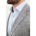 MCR Kırçıllı Slim Fit Mono Yaka Torba Cep Erkek Ceket - 50 - Lacivert