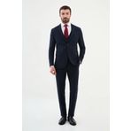 Mcr Mono Yaka Erkek Takım Elbise 44413 Lacivert 48