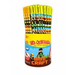 Mcraft Desenli Üçgen Fatih Kurşun Kalem 6 Adet