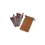 MCreative 13PCS EFLATUN KADİFE TORBALI MAKYAJ FIRÇA SET
