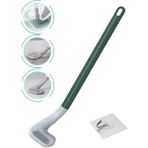 Mcreative 3b Trend Ergonomik Tasarımlı Silikon Banyo Tuvalet Klozet Temizleme Fırçası Askılı