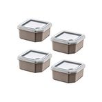 Mcreative 4'lü Q-Box Saklama Kabı Terra 350 ml