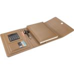 Mcreative 5216 Ajanda Tarihsiz Çizgili 17X24 Cm. Ajanda/defter Hesap Makineli Suni Deri Organizer, Vizon