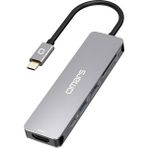 Mcreative 6 Port Type-C USB 3.1 Pd 4K HDMI Video Transferi Sd/tf Kart Uyumlu Hub Dönüştürücü Adaptör