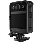 Mcreative A20 4K Vücut Kamerası Güvenlik Polis Ekipmanı IP65 LED Flaş 150° Hareket Algılama 240FPS Ağır Çekim 2650MAH 2.33' Dokunmatik Ekran 16MP Siyah