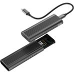 Mcreative BX05HD Aluminyum Kasa Type-C 3.1 Gen2 To Pcıe Nvme M.2 SSD Disk Kutusu 2230 /2242 / 2260 / 2280 Ssd'ler ile Uyumlu