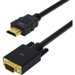 Mcreative CHB033 HDMI To VGA Görüntü Aktarım Kablosu 1.8 Metre