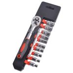 Mcreative Cr-V Socket Set 12 Parça 1/2 Inç Vakumlu Lokma Seti