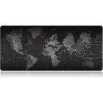 Mcreative Dünya Haritalı 70X30 cm Mouse Pad Kaymaz Oyuncu Büyük Boy