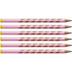 Mcreative Easygraph - Ergonomik Kurşun Kalem - Sol El - Pastel Pembe