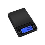 Mcreative Hassas Terazi 300GR / 0.01G Siyah Işıklı Ekran Mücevher,bozuk Para,takı,mutfak Terazisi