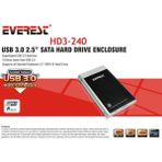 Mcreative HD3-240 Harici 2.5" USB 3.0 HDD Kutusu Siyah