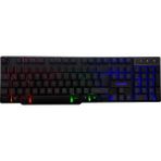 Mcreative KB-188 Borealis Siyah USB Gökkuşağı Aydınlatmalı Q Gaming Oyuncu Klavyesi