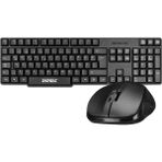 Mcreative KM-6852 Siyah USB Kablosuz Combo Q Standart Klavye + Mouse Set