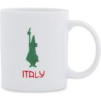 Mcreative - Kupa - Mug Tricolore Istituzionale - 250 ml - Porselen