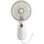 Mcreative Mini Vantilatör Şarjlı Yüksek Fan Gücü Tutmalı Fan Mini Fan Vantilatör Işıklı Vantilatör