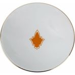 Mcreative Morocco Çukur Tabak, Turuncu, 20 Cm, Tekli