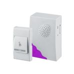Mcreative Pilli Uzaktan Kumandalı Zil Seti - Kablosuz Kapı Zili Wireless 36 Melodi