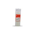 Mcreative Plastik Çırt Kelepçe 100 Parça Beyaz 3.6X250 mm