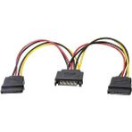 Mcreative Plus PX-4426 Sata To Sata Çoklayıcı, Sata Pin Dişi-2 Port Sata Erkek Çoklayıcı, Sata Y Kablo Splitter HDD Bağlantı Kablosu