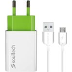 Mcreative SC111B 2.1A Micro Comfort Seyehat Şarjı + 2A USB Kablo