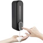 Mcreative Siyah Duvara Monte Sıvı Sabunluk - 300 Ml, Şık & Dayanıklı Dispenser, Banyo ve Mutfak Için