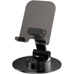Mcreative Taşınabilir Katlanabilir 360 Dönebilen Karbon Çelik Tasarımlı Telefon ve Tablet Standı