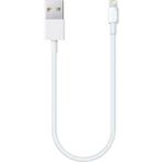 Mcreative USB Ios Kablo 30 cm Şarj ve Data Kablosu 18W 3.1 Amper Hızlı Şarj Kablosu Carplay Qc3.0 (Ios Lightning)