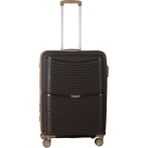 MÇS Körüklü Ultra Hafif Polipropilen Ekstra Hacim Orta Boy Valiz - Acı Kahverengi