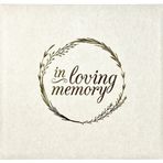 MCS Loving Memorial Fotoğraf Albümü, 13,5 x 12,5 cm, Fildişi