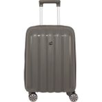 Mçs Lüx Kırılmaz Gri Kabin Boy Pp Valiz - V305