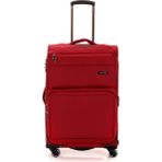Mçs Lüx Kumaş Büyük Boy Valiz V117 - Bordo