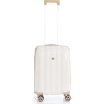 Mçs Polipropilen Valiz V305 55 cm - Beyaz - Gold