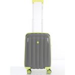 Mçs Polipropilen Valiz V305 55 cm - Gri - Sarı