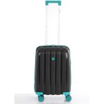 MÇS Polipropilen Valiz V305 55 cm - Siyah - Mavi