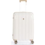 Mçs Polipropilen Valiz V305 65 cm - Beyaz - Gold