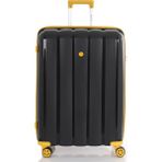 Mçs Polipropilen Valiz V305 75 cm - Siyah - Sarı