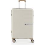 Mçs Polipropilen Valiz V374 65 cm - Beyaz - Gold