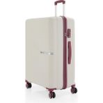 Mçs Polipropilen Valiz V374 75 CM - Bej - Siyah - Mürdüm