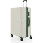 Mçs Polipropilen Valiz V374 75 CM - Bej - Yeşil