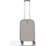 Mçs Polipropilen Valiz V376 55 cm - Beyaz - Gold