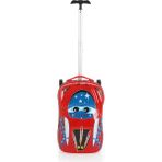 Mcs V306 Abs Rocket Car Kırmızı Çocuk Valizi