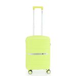 Mcs V366 55 cm Güneş Limon Sarı Polipropilen Valiz