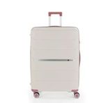 Mcs V366 75 cm Beyaz Pudra Polipropilen Valiz