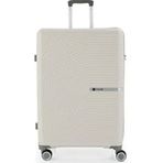 Mcs V374 75 cm Büyük Boy Gri Polipropilen Valiz