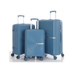 Mçs V374 Polipropilen Üçlü Valiz Seti Sky Blue