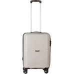 MÇS V379 Aura Y.üretim Pp Valiz 55 cm - Kemik - Acı Kahve