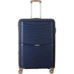 MÇS V379 Aura Y.üretim Pp Valiz 75 cm - Lacivert - Kahve