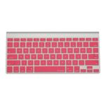 McStorey Apple Magic Keyboard A1314 A1242 Uyumlu Klavye Koruyucu Türkçe Q Baskı Silikon Kaplama US İngilizce Klavyeyi Türkçeye Çeviren Ultra İnce Kaymaz Toz ve Sıvı Koruma Keyboard Cover Pembe